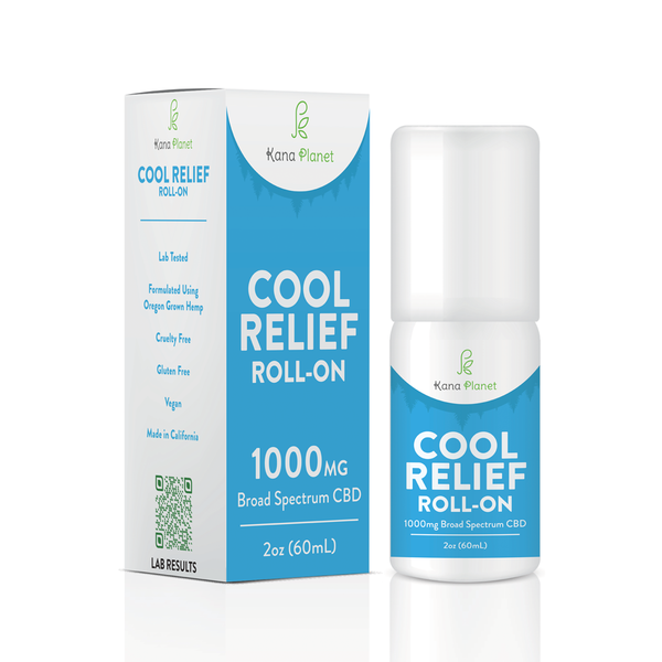 Kana Planet Cool Relief Roll-On 2oz - 1000mg