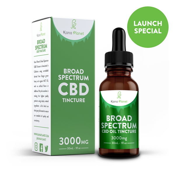 Kana Planet Broad Spectrum Tincture 30mL - 3000mg