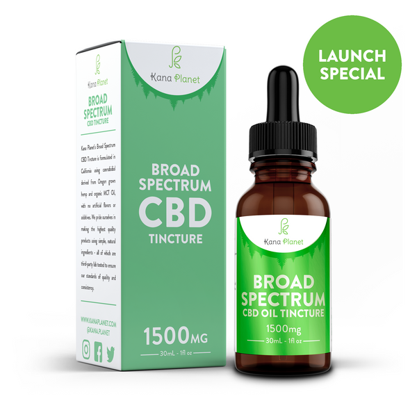 Kana Planet Broad Spectrum Tincture 30mL - 1500mg